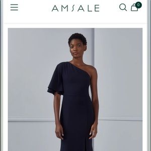 Amsale dress only worn once! In perfect condition just needs a dry cleaning.